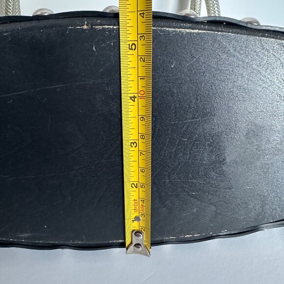 Upcycled Tire Bag Y2K Grunge Goth Biker Rubber Purse + Coin Pouch - Picture 7 of 11